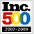 INC 5000, 2007-2009